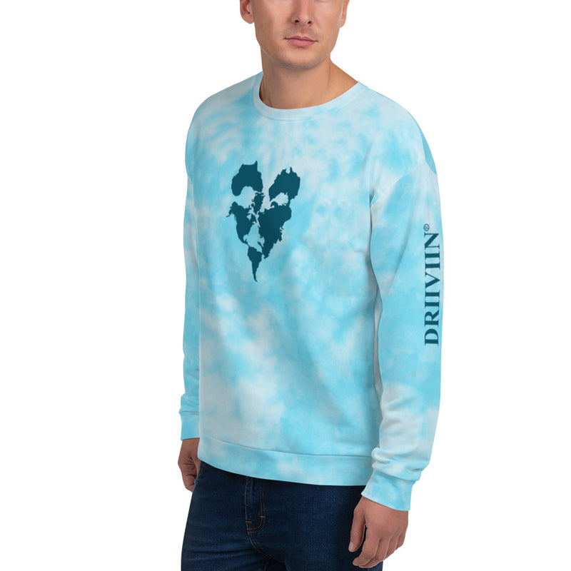 DRIIVIIN Tie Die Collection Unisex Sweatshirt