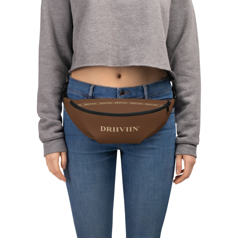 Driiviin Brown Fanny Pack